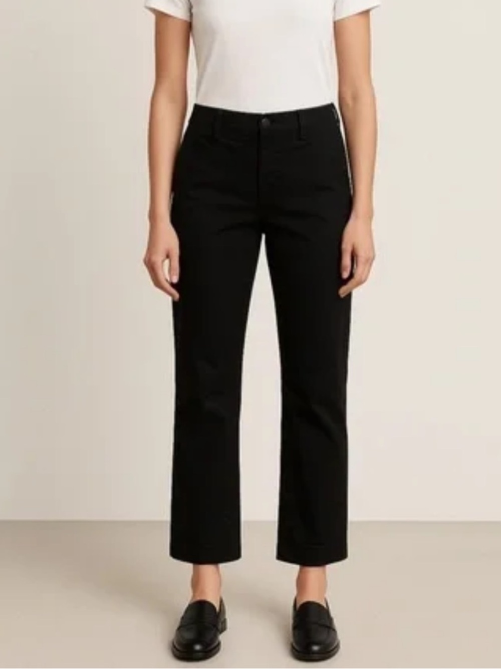 Vince Black Capri Chino Pant size 10